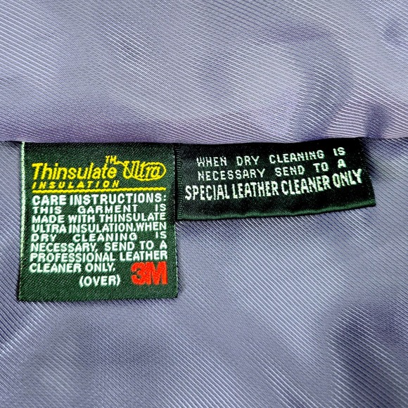 Wilsons Leather Pelle Studio Black Trench Coat Belted Thinsulate Liner M - Picture 11 of 16